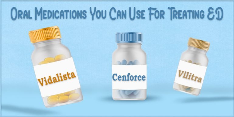 Erectile Dysfunction: Cenforce and Other Oral Medications