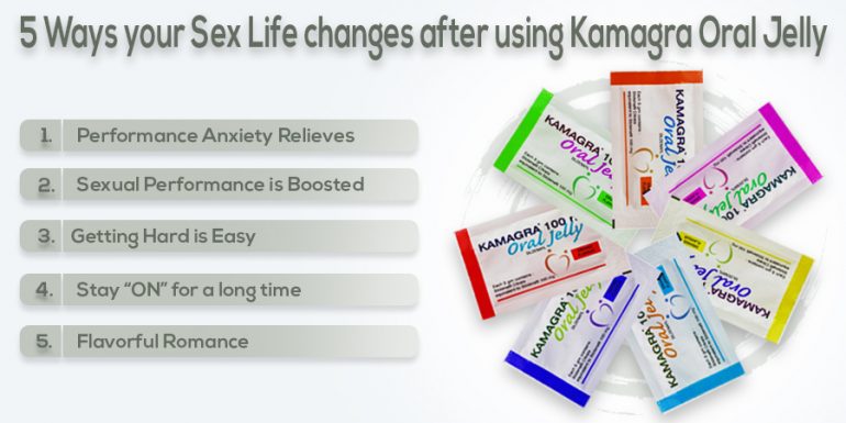 5 Ways your Sex Life Changes after using Kamagra Oral Jelly