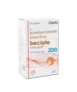 Beclate CFC Free 200 Mcg Rotacaps