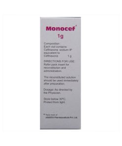 Monocef 1 Gm Injection