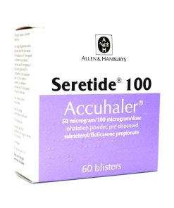 Seretide 50 Mcg/100 Mcg Accuhaler