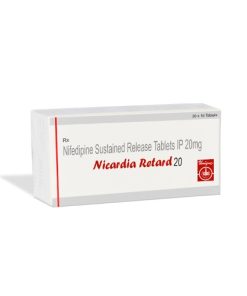 Nicardia Retard 20 Mg